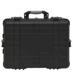 Valise de vol à roulettes Noir 58x45x27 cm PP