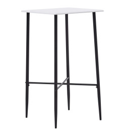 Ensemble de bar 5 pcs Similicuir Noir