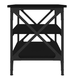 Table d'appoint Noir 55x38x45 cm Bois d'ingénierie