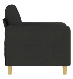 Fauteuil Noir 60 cm Tissu