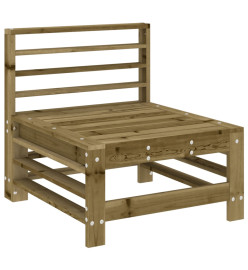 Salon de jardin 6 pcs bois de pin imprégné