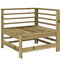 Salon de jardin 4 pcs bois de pin imprégné