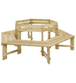 Banc de jardin 240 cm Bois de pin imprégné