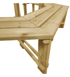 Banc de jardin 240 cm Bois de pin imprégné