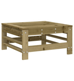 Salon de jardin 5 pcs bois de pin imprégné