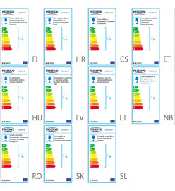 Massive Borne lumineuse Utrecht 20 W 11x11x78,5 cm 019090147