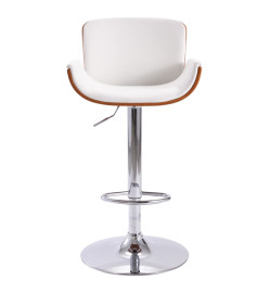 Tabouret de bar Blanc Similicuir