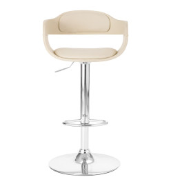 Tabouret de bar Blanc Similicuir