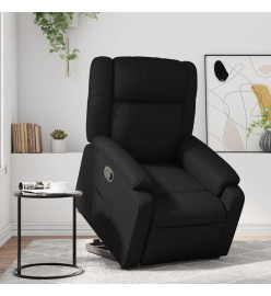 Fauteuil inclinable Noir Similicuir