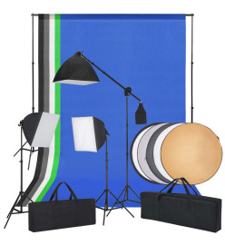 Kit de flash de studio et un réflecteur