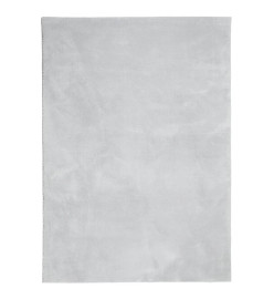 Tapis HUARTE à poils courts doux et lavable gris 240x340 cm