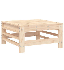 Repose-pied de jardin bois de pin massif