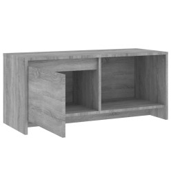 Meuble TV Sonoma gris 90x35x40 cm Aggloméré