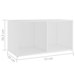 Ensemble de meubles TV 6 pcs Blanc Aggloméré