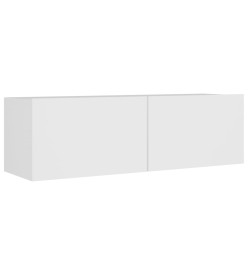 Ensemble de meubles TV 8 pcs Blanc Bois d'ingénierie