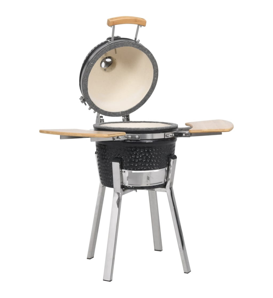 Kamado Barbecue à fumoir Céramique 81 cm