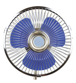 Carpoint Ventilateur 12 V 15,3 cm Argenté