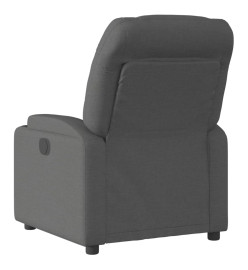 Fauteuil inclinable électrique Noir Tissu