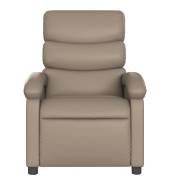 Fauteuil inclinable électrique Cappuccino Similicuir