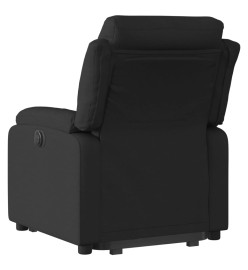 Fauteuil inclinable noir tissu