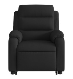 Fauteuil inclinable noir tissu