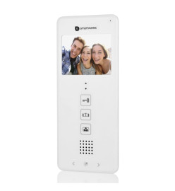 Smartwares Système d'interphone vidéo 3 appartements 20,5x8,6x2,1 cm