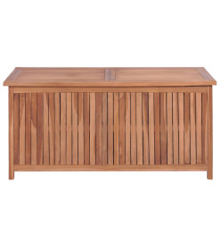 Boîte de rangement de jardin 120x50x58 cm Bois de teck solide