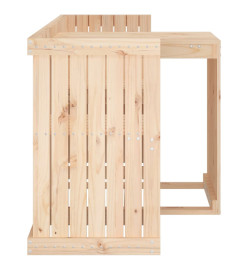 Set de balcon 2 places bois de pin massif