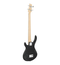 Guitare basse électrique de débutants sac bleu et noir 4/4 46"