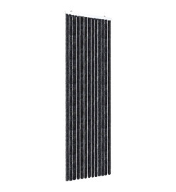 Moustiquaire Anthracite 56x185 cm Chenille