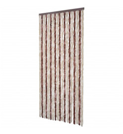 Moustiquaire Beige et marron clair 56x200 cm Chenille