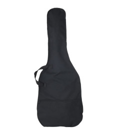 Guitare basse électrique de débutants sac brun et blanc 4/4 46"