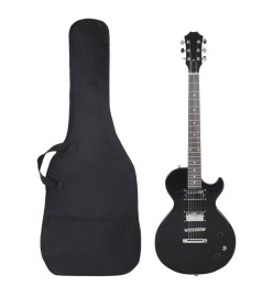 Guitare électrique pour débutants avec sac noir 4/4 39"