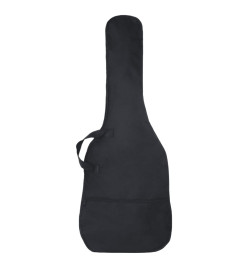 Guitare électrique de débutants et sac marron et blanc 4/4 39"