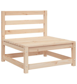 Canapé de jardin sans accoudoirs 70x70x67 cm bois de pin massif
