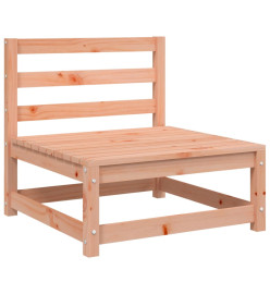 Canapé jardin sans accoudoirs repose-pieds bois massif douglas