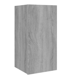 Ensemble de meubles TV 4 pcs Sonoma gris Bois d'ingénierie