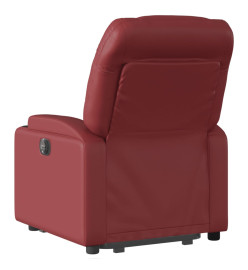 Fauteuil inclinable Rouge bordeaux Similicuir