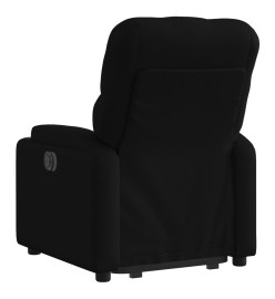 Fauteuil inclinable noir tissu