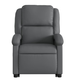 Fauteuil inclinable Gris Similicuir