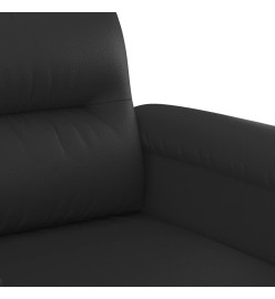 Fauteuil Noir 60 cm Similicuir