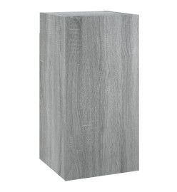 Ensemble de meubles TV 8 pcs Sonoma gris Bois d'ingénierie