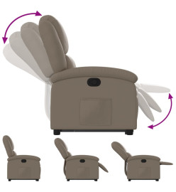 Fauteuil inclinable Cappuccino Similicuir