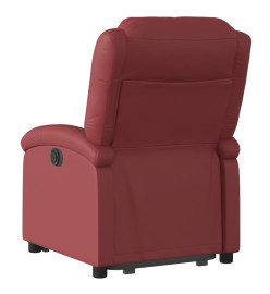 Fauteuil inclinable Rouge bordeaux Similicuir