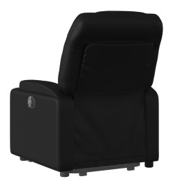 Fauteuil inclinable Noir Similicuir