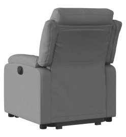 Fauteuil inclinable Gris foncé Tissu