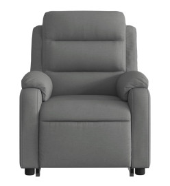 Fauteuil inclinable Gris foncé Tissu