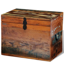 Boîtes de rangement Bois massif de récupération