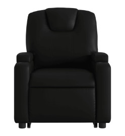 Fauteuil inclinable Noir Similicuir