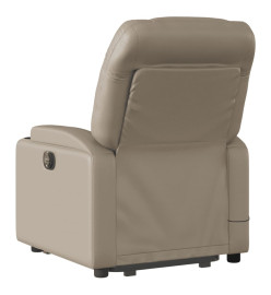 Fauteuil inclinable de massage Cappuccino Similicuir